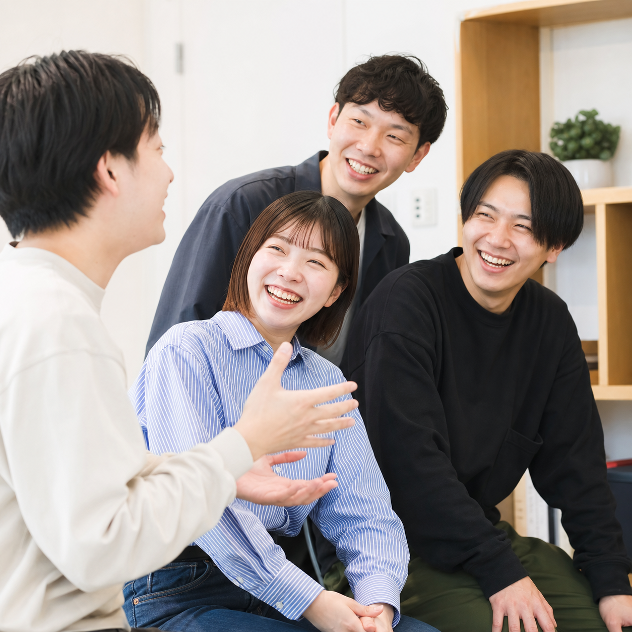 夢を追う人たちの交流