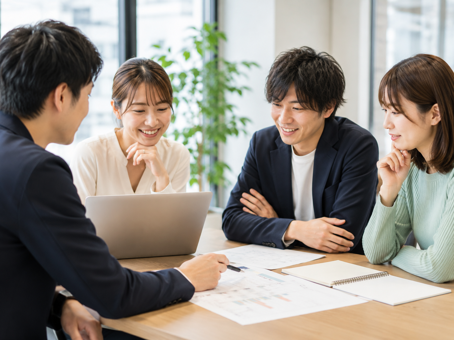 収入面を相談するミーティング